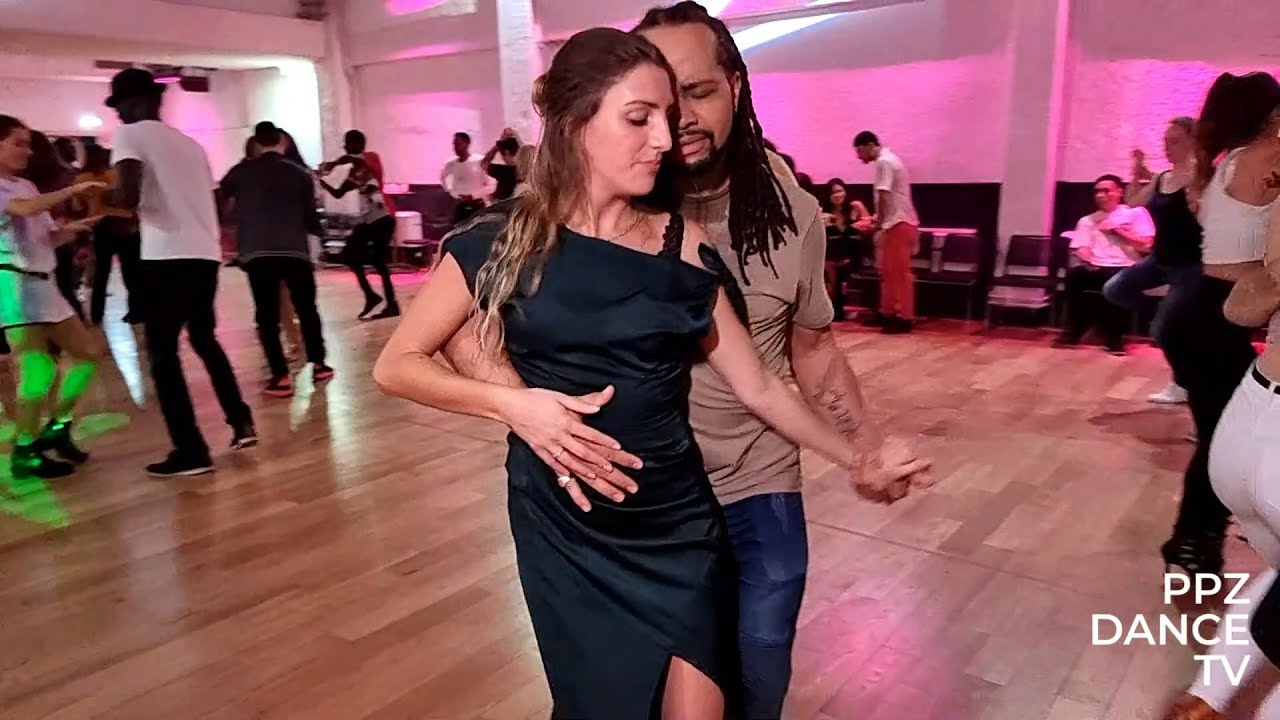Dimitri & Pauline | Vinny Rivera - Tiroteo | Bachata Social Paris - YouTube