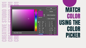 Match Graphics Colors using a Color Picker