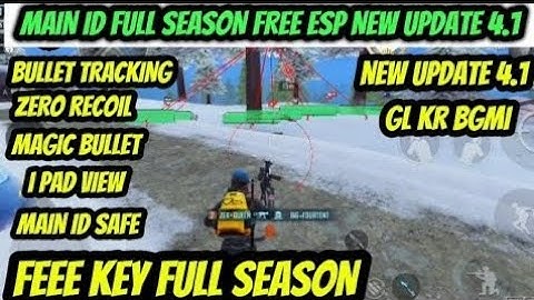 PUBG MOBILE 4.1 H@CK | New 4.1 Version Inbuilt Esp Mod [PUBG Mobile GL KR BGMI Chinese Available]