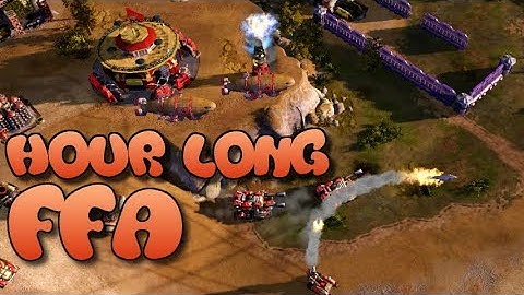 One-Hour-Long FFA Game! | Red Alert 3