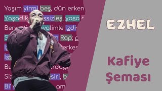 Ezhel - Alışamadım  |  Kafiye Şeması Resimi