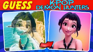 Guess KPop Demon Hunters Characters by Illusion Quiz ~ Ultimate KPop Quiz ~ Huntrix, Saja Boys 👀✨