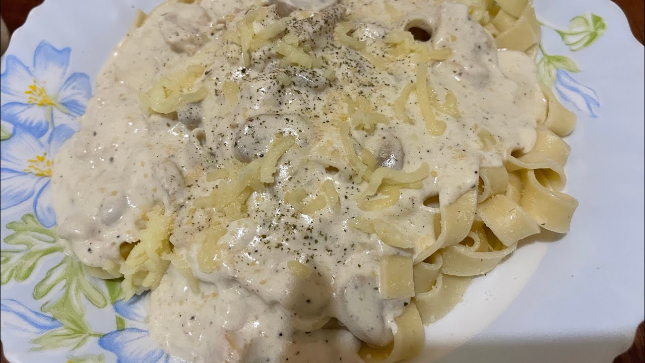 CHICKEN ALFREDO PASTA YouTube