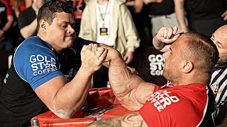 : SCHOOLBOY VS LEONIDAS | ARM WRESTLING SUPER MATCH 2024