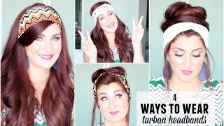 4 Ways to Wear Turban Headbands @manouvellemode