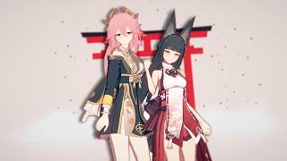 Yaemiko / Miyabi ~ 💗 - LEMONADE CHALLENGE -【MMD // KKVMD // ZZZ / Genshin】
