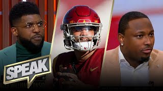 Should Caleb Williams consider shutting the season down after USC's second loss? | CFB | SPEAK