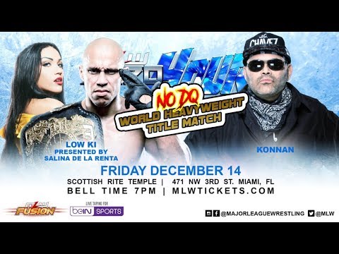 Konnan Talks MLW Title Match, Low Ki,  Salina de la Renta, Miami, Pentagon Jr., Rey Fenix, 2018