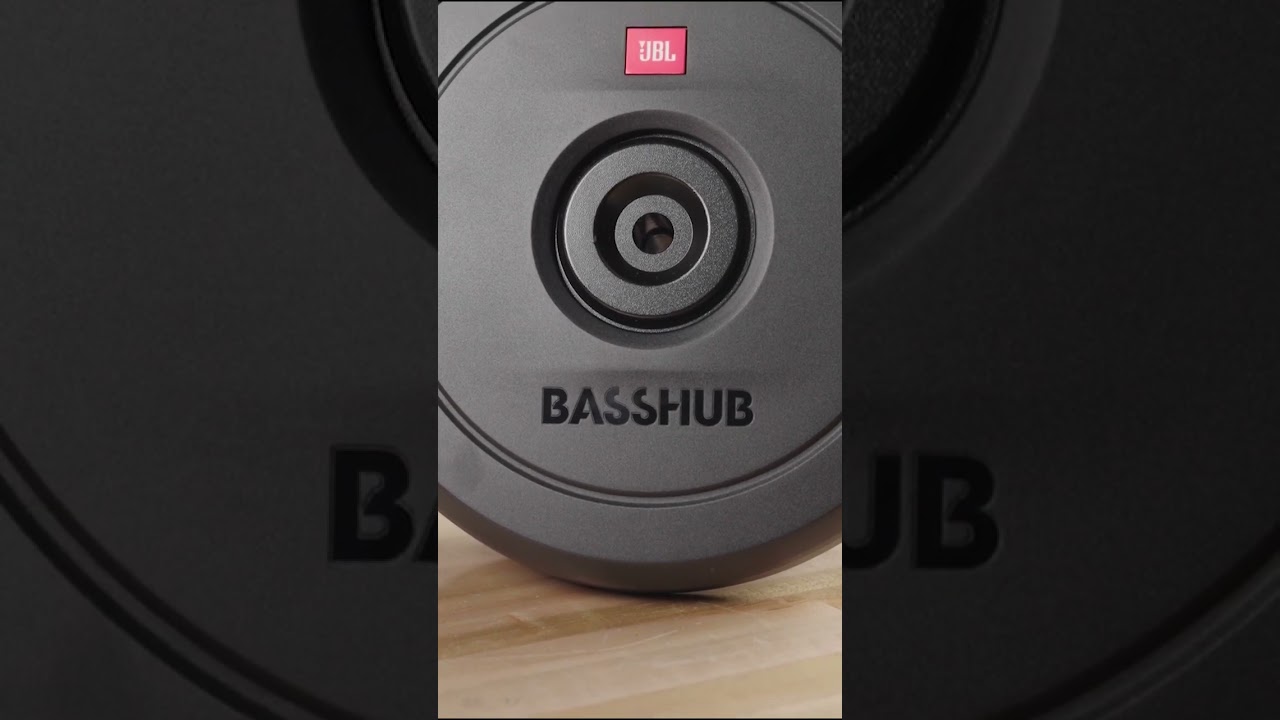 JBL Stadium BassHub spare tire subwoofer | Crutchfield Shorts