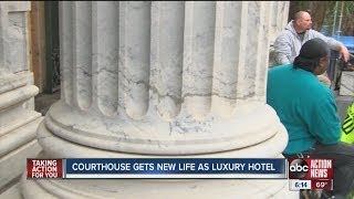 Old Courthouse Turns Hotel