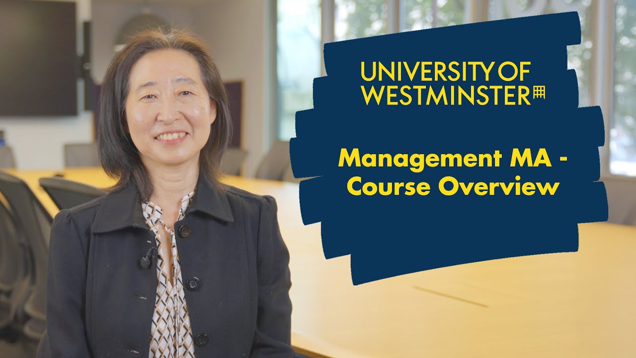 Магистерская программа по менеджменту — Обзор курса | Вестминстерский университет