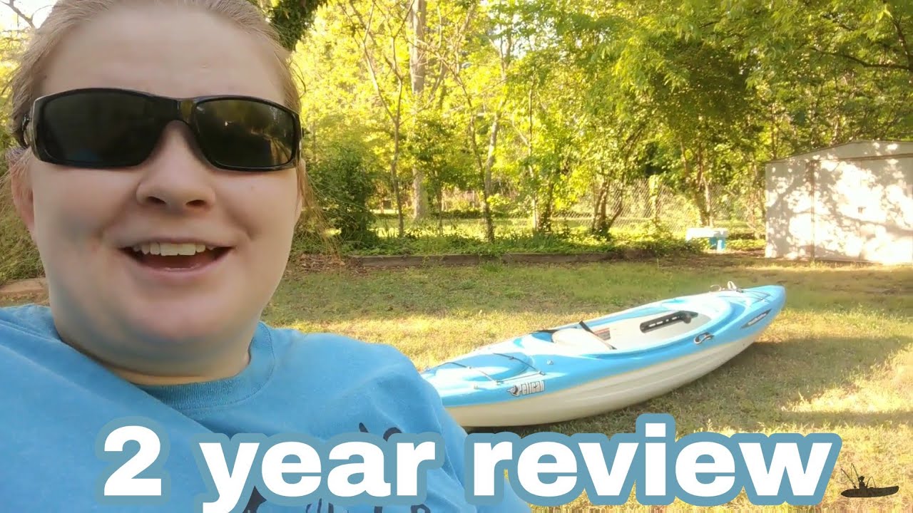 2 year review pelican Trailblazer 100 BEST kayak on a BUDGET??? YouTube