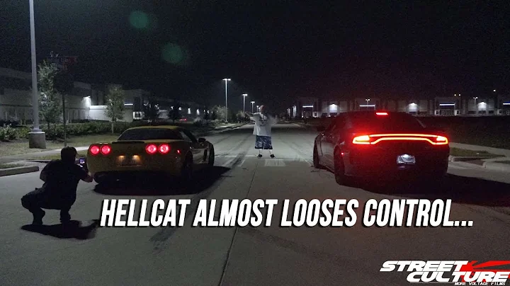 Chevy Corvette Z06 C6 vs Dodge Charger Hellcat