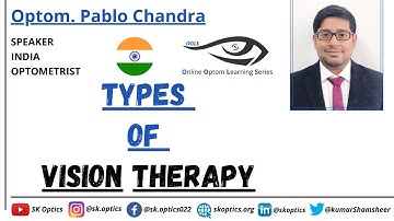 Types of #VisionTherapy #icanlearn​ | Eye Can Learn - 16 | Optom. Pablo Chandra