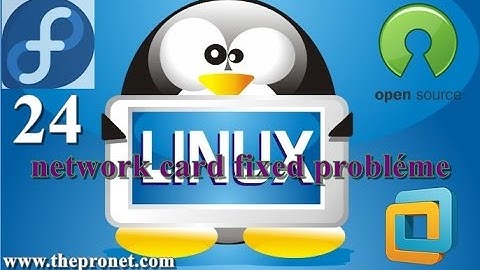 01 - Everything About Linux Fedora 24 | Network Card Fixed Probléme