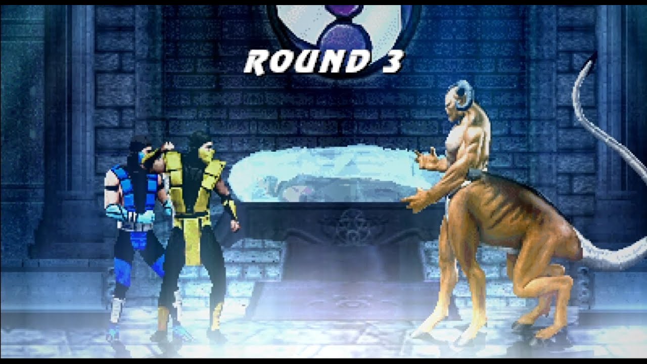 Mortal Kombat || Sub Zero & Scorpion Vs Motaro || Round 3