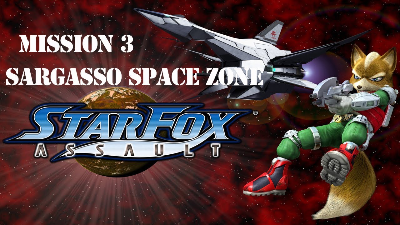 Star Fox: Assault - Миссия 3 - Зона Саргассова моря - Враги снова в деле