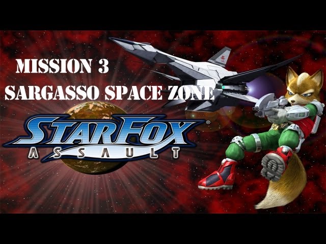 Star Fox: Assault - Mission 3 - Sargasso Spaze Zone - Hostiles Revisited class=
