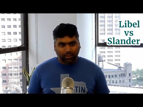 Explained: Libel vs Slander with Litigation Attorney Sid Rao