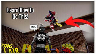 How to stick to roof and wall in the spider-lair! |Vrchat|