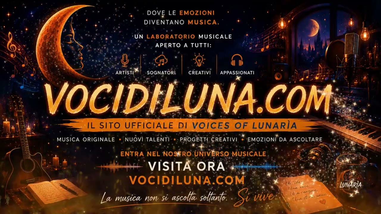 Il sito ufficiale di Voices of Lunarìa (Link in descrizione)