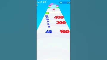 Number Run Merge 2048 (android) level 22