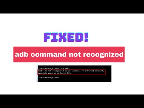 how to fix adb is not recognized as an internal or external command ? [SOLVED]  || WeezyTube