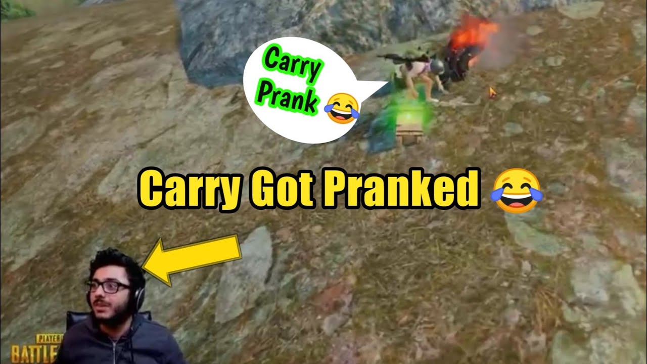 Carry Got Pranked By His Teamate 😂 | Pubg Funny Video | 