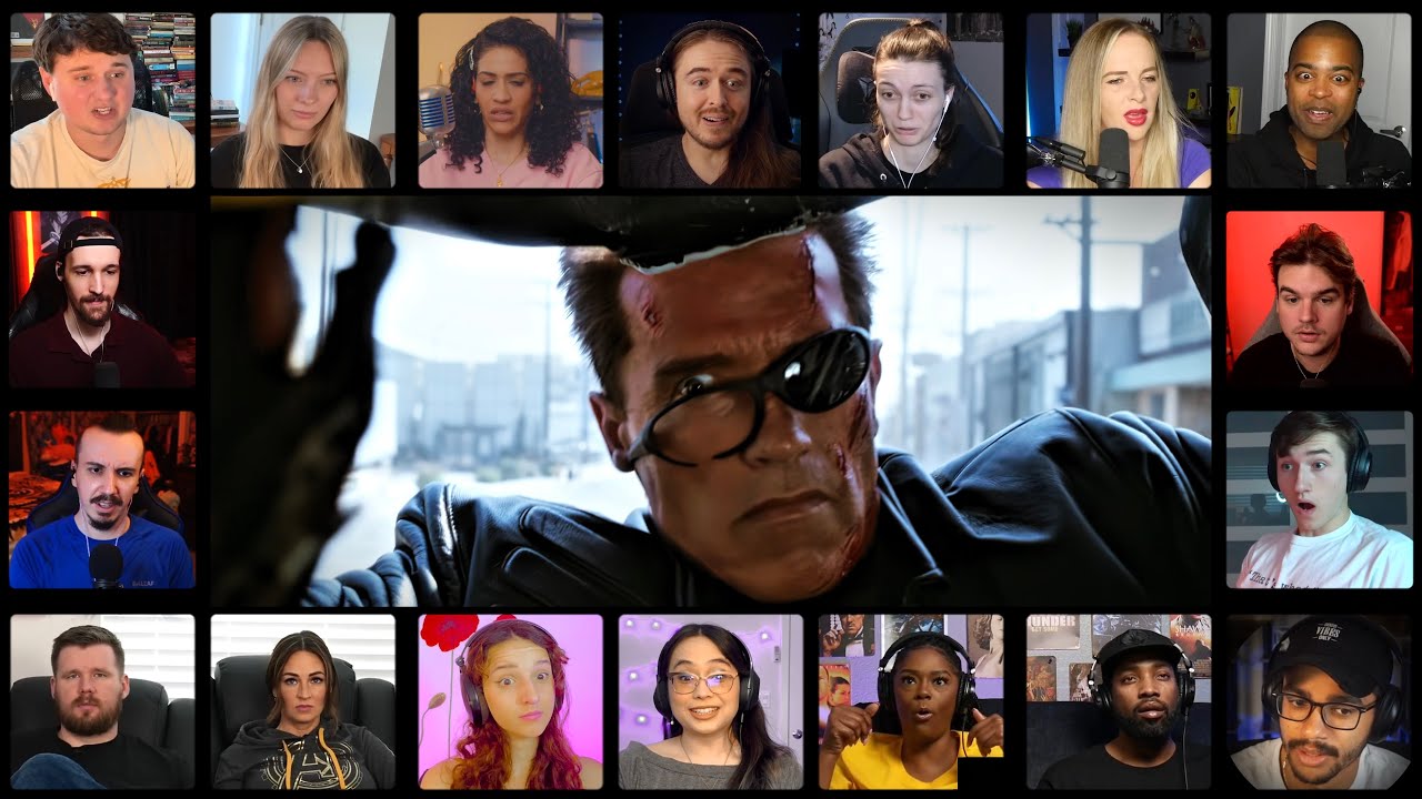 Chase Scene |Terminator 3: rise of the machines *Reaction Mashup