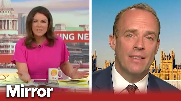 Dominic Raab 'malfunctions' on Good Morning Britain