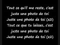 Mpokorajuste une photo de toi lyrics