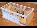 How to make a Schleich Stall with Sliding Door and Wood Flooring How to make a Schleich Stall with Sliding Door and Wood Flooring