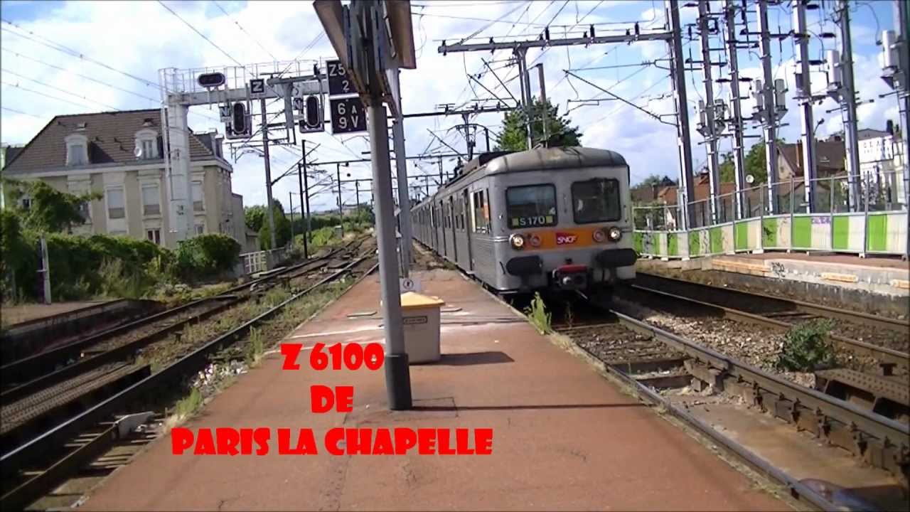 Z6100-SNCF DE PARIS LA CHAPELLE - SNCF TRANSILIEN