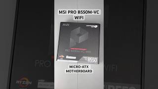 Msi Pro B550M-Vc Wifi Unboxing Asmr