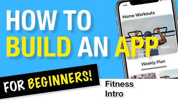 How to Build an App For Beginners - Fitness App | Part 1 | IOS