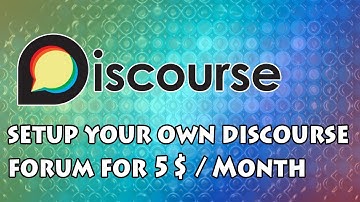 Install and Setup Discourse Forum on VPS Server for 5$/Month
