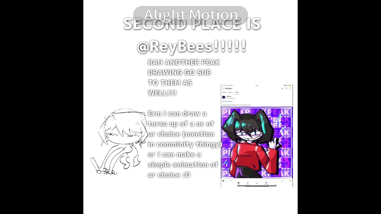 TY FOR UR SUBMISSION IF U MADE ONE Read Desc Pls Shorts Fanartcomp Peak 