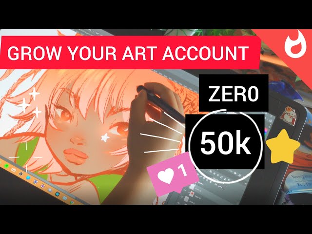 How to GROW your Art Instagram & Tiktok | 2023 class=