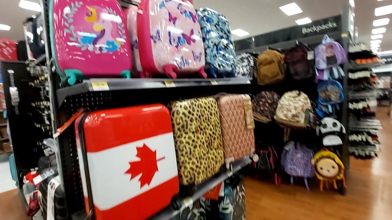 WALMART CANADA* BAGPACKS* KIDS WINTER JACKET* TRAVELLING BAGS* SHOP WITH ME
