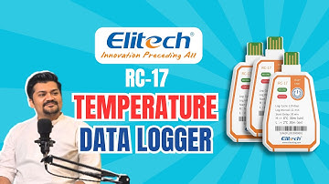 Elitech RC 17 Temperature Data Logger Ft. Raj Kanabar Radical TechArt l Radical TechMart