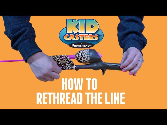Kid Casters Fishing Rod: How to Rethread the Line 