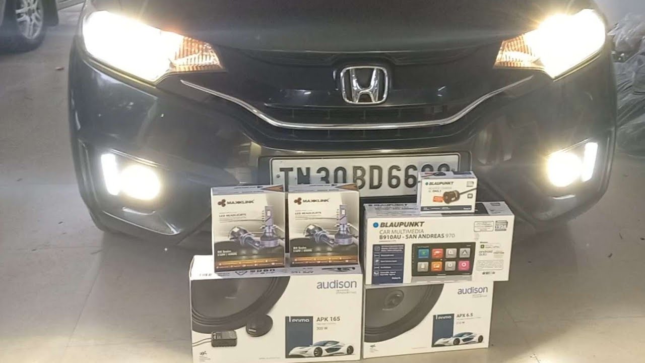 THE BEST audio upgrade in Honda Jazz Konark Car Accessories