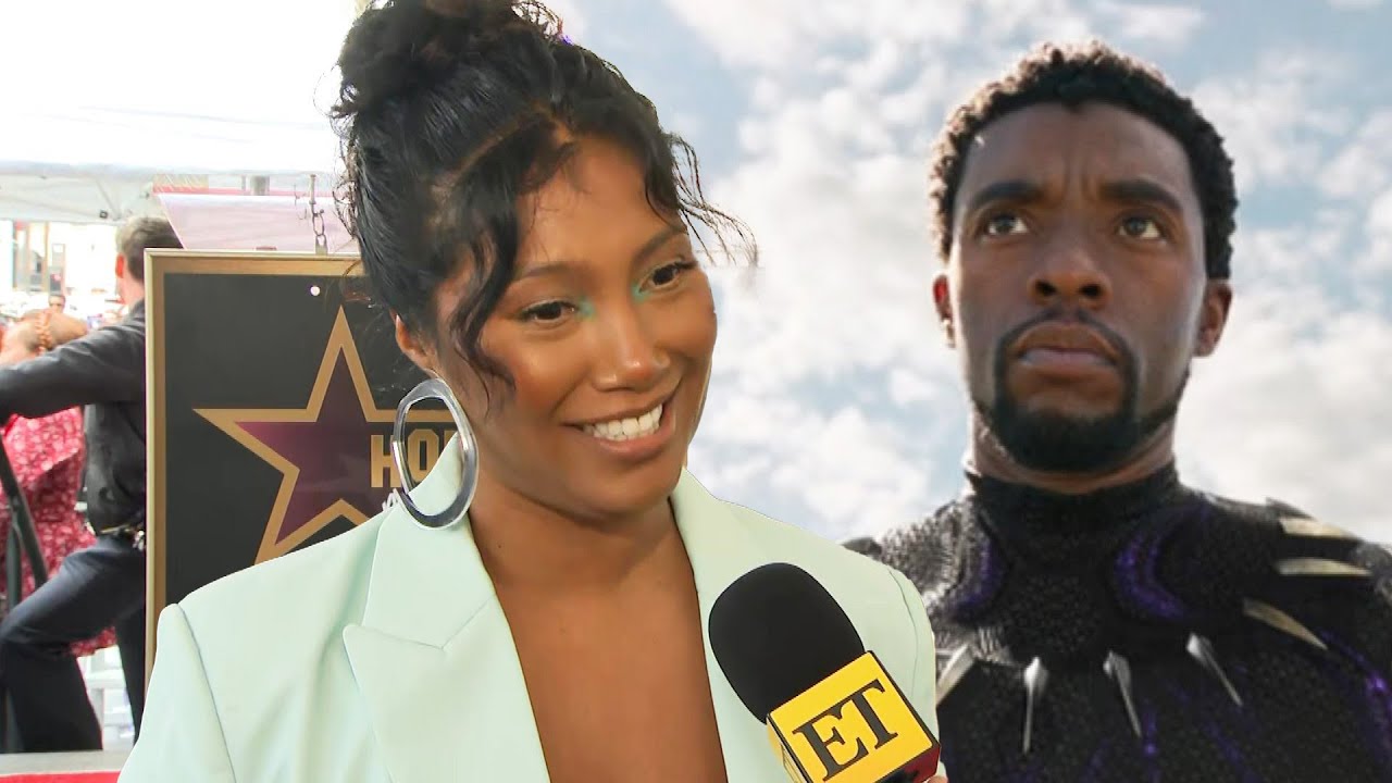 Chadwick Boseman's Widow Reacts to His EMOTIONAL Walk of Fame Honor (Exclusive)