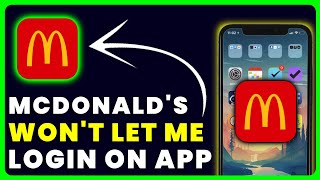 McDonald's App Won't Let Me Log In: How to Fix McDonald's App Won't Let Me Log In screenshot 3