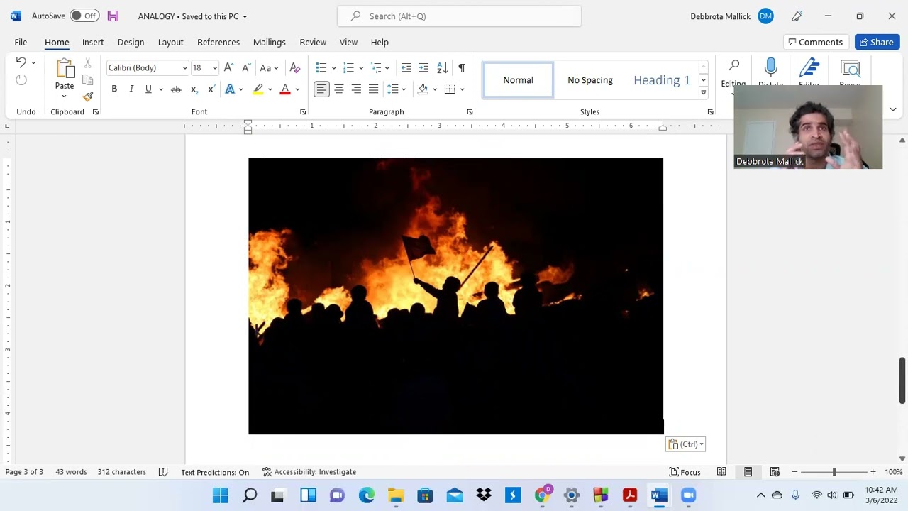 Vocabulary building: ANARCHY