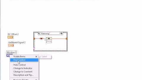 Windowing LabVIEW Tutorial