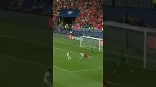 Courtois amazing Save vs Mo Salah