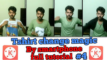 Editing #5 || T-shirt changing magic || Zack king || Android || Video Editor Kinemaster!!!!!👍