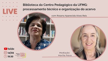 Biblioteca do Centro Pedagógico da UFMG: processamento técnico e organização do acervo