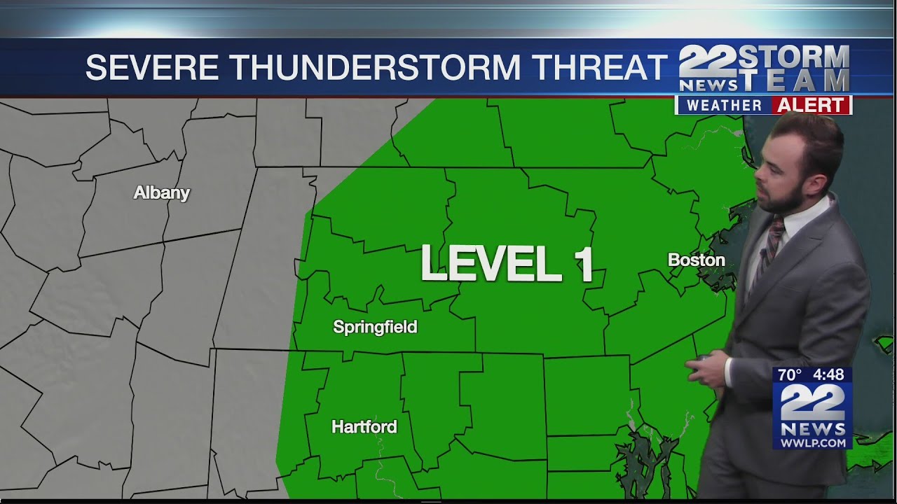 Weather Alert: Chance for strong to severe storms Tuesday - YouTube